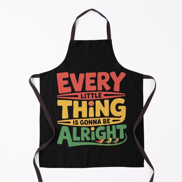 Item preview, Everything Is Going To Be Alright Red Yellow Green Positive Design designed and sold by NatArtSA.