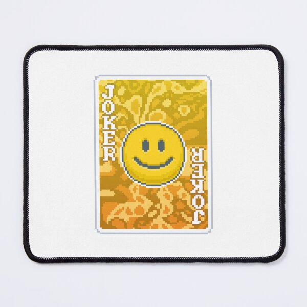Item preview, Balatro Smiley Face Joker Card designed and sold by BubblePopRed.
