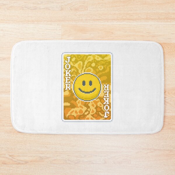 Item preview, Balatro Smiley Face Joker Card designed and sold by BubblePopRed.