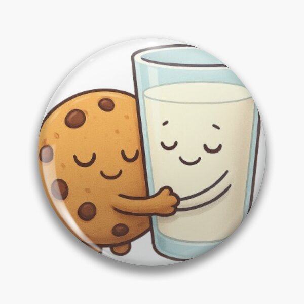Artikelvorschau, Herzliche Kawaii-Milch-und-Keks-Umarmung entworfen und verkauft von BarelyCreating.