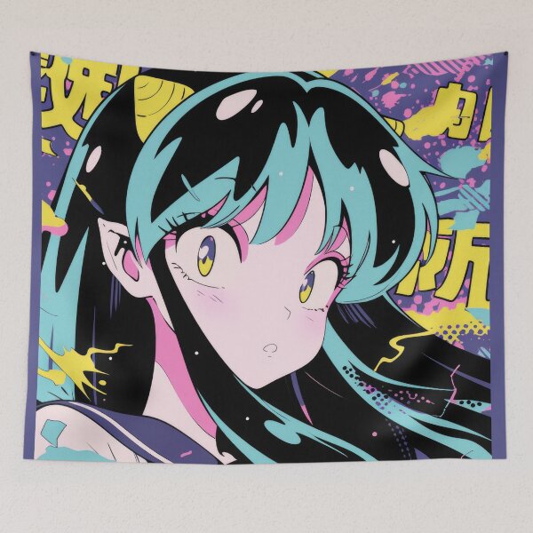 Item preview, Lum Bold Pop Neon Color Splash  designed and sold by AnimeArsenalPrints.