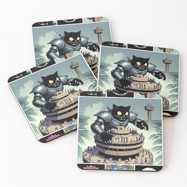 Item preview, The Cat In The Falls designed and sold by Niagara-ReVolt.