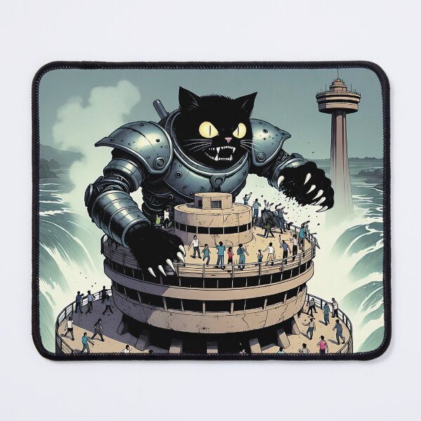 Item preview, The Cat In The Falls designed and sold by Niagara-ReVolt.