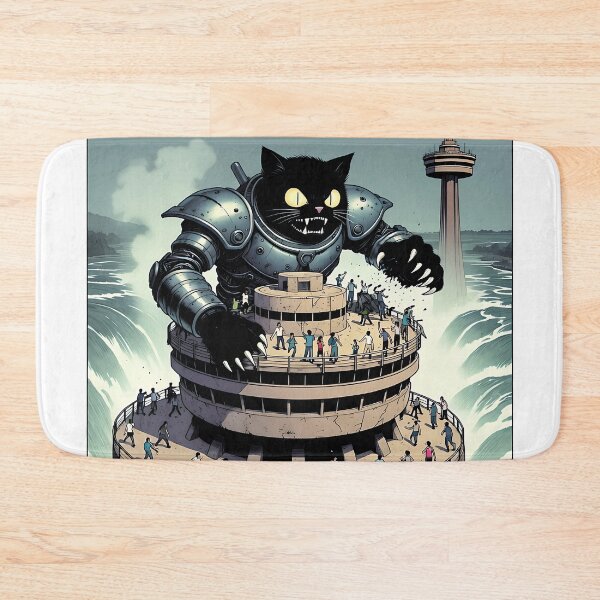 Item preview, The Cat In The Falls designed and sold by Niagara-ReVolt.