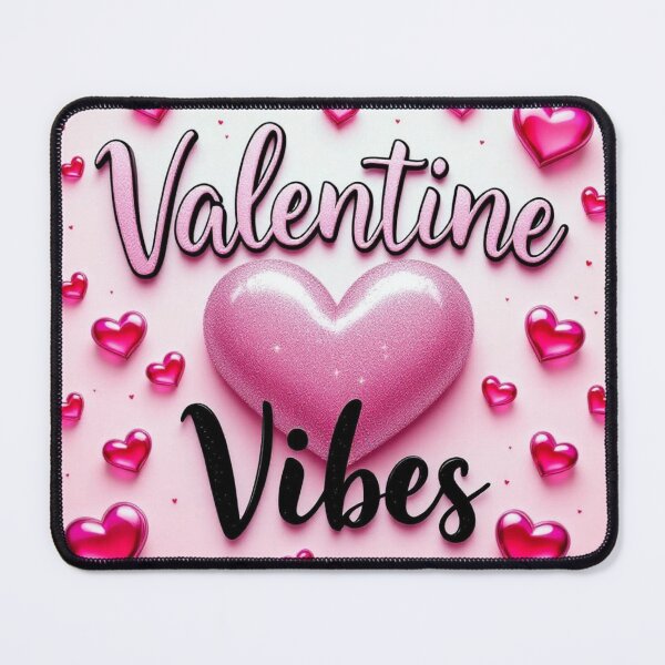 Item preview, Valentine Vibes Pink Bubble Hearts - Girly 3D Heart Art - Y2K Aesthetic Decor designed and sold by JLMWorks.
