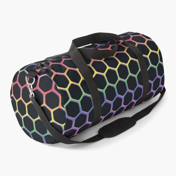 Item preview, Futuristic Rainbow Honeycomb designed and sold by FrescoDesign.