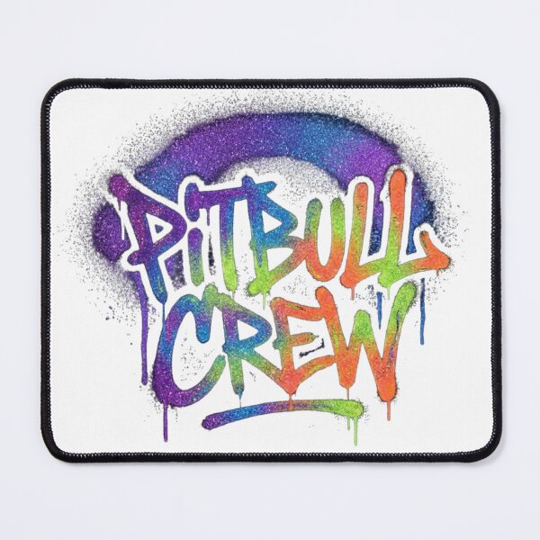 Item preview, Pitbull Crew Street wear colorful paint Splatter designed and sold by My Pitbull Place.