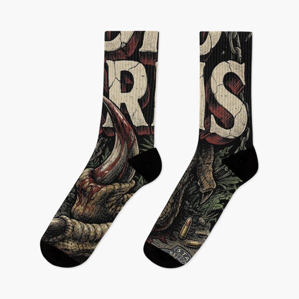Item preview, Dino Crisis 1999 Cover Art Velociraptor Claw Bloody Foot Portrait designed and sold by Senpaiwaves.