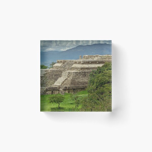 Artikelvorschau, Alter Zapoteken-Steintempel in Monte Albán entworfen und verkauft von ADAG-ART.