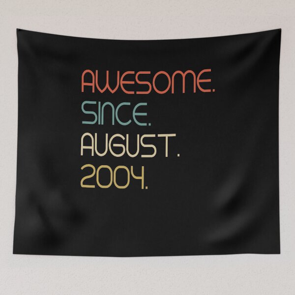 Item preview, Awesome Since August 2004 Born 14 years Fourteen birthday designed and sold by Basti09.