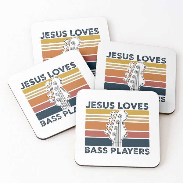 Item preview, Jesus Loves Bass Players designed and sold by jkrphoto.