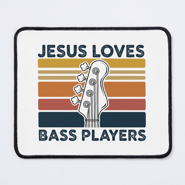 Item preview, Jesus Loves Bass Players designed and sold by jkrphoto.