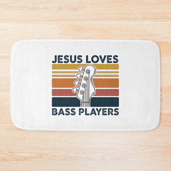 Item preview, Jesus Loves Bass Players designed and sold by jkrphoto.