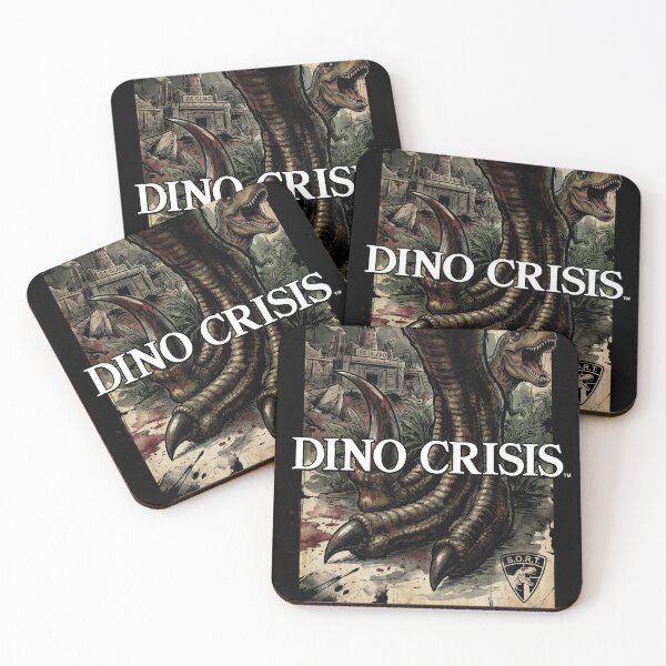 Item preview, Dino Crisis 1999 Cover Art Velociraptor Claw Bloody Foot Portrait designed and sold by Senpaiwaves.