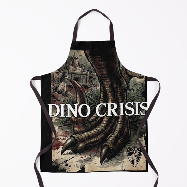 Item preview, Dino Crisis 1999 Cover Art Velociraptor Claw Bloody Foot Portrait designed and sold by Senpaiwaves.
