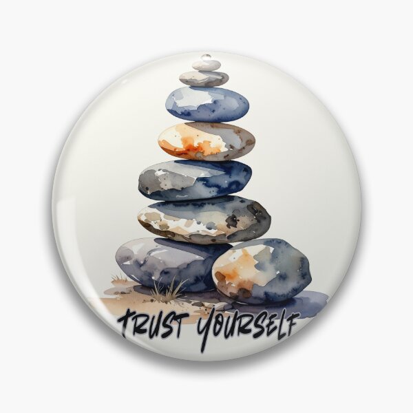 Item preview, Balancing stones, trust yourself designed and sold by LiskoDesign.