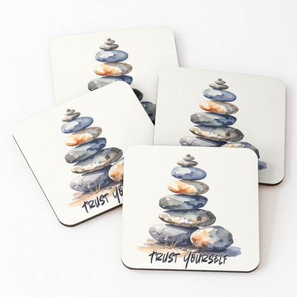 Item preview, Balancing stones, trust yourself designed and sold by LiskoDesign.