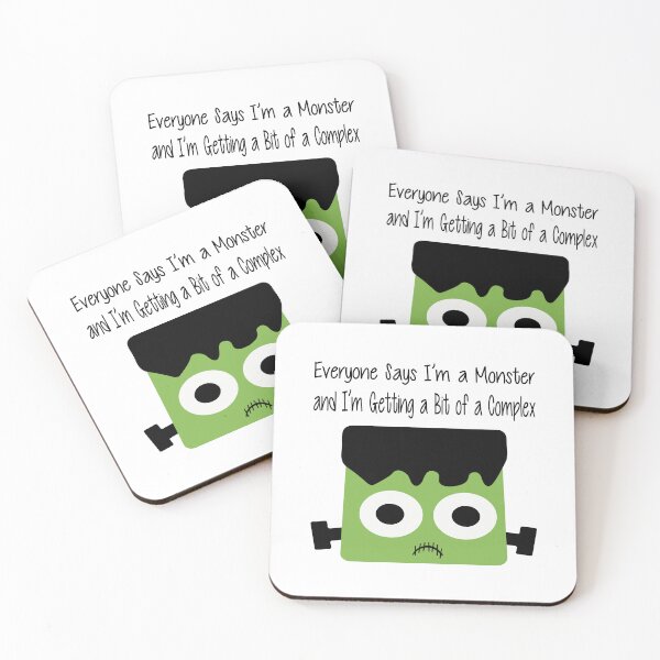 Item preview, Monster Complex – Funny Frankenstein Pun designed and sold by Lainey1978.