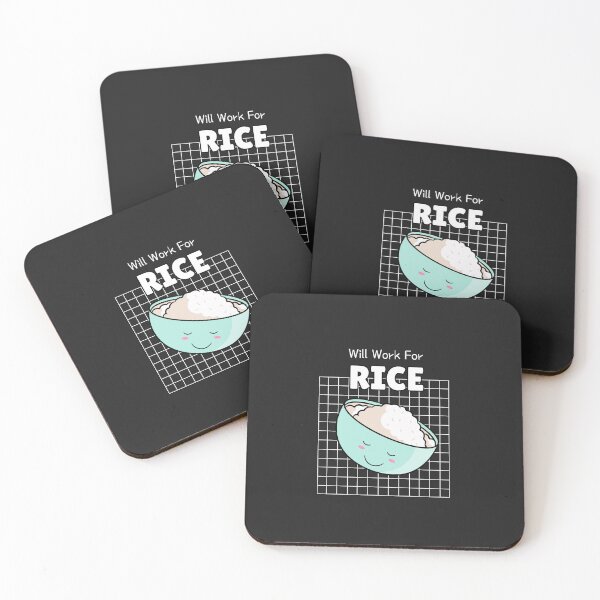 Item preview, Will Work for Rice designed and sold by Kal-El-Tees.