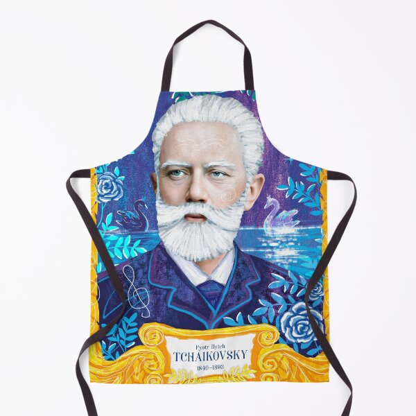 Item preview, Pyotr Ilyich Tchaikovsky Portrait Poster Classical Music Composer designed and sold by Bearlala.