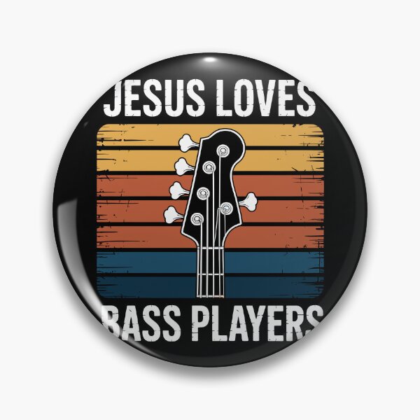 Item preview, Jesus Loves Bass Players designed and sold by jkrphoto.