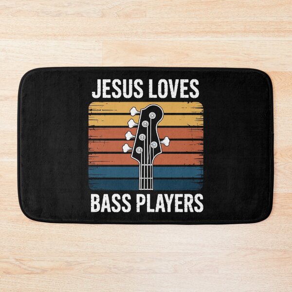 Item preview, Jesus Loves Bass Players designed and sold by jkrphoto.