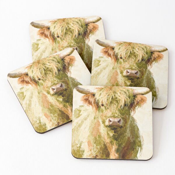 Item preview, Portrait of a Highland Cow designed and sold by paulrommer.