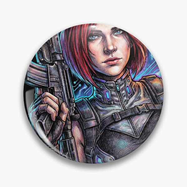 Item preview, Dino Crisis Regina Red Hair Survival Specialist Icon designed and sold by Senpaiwaves.