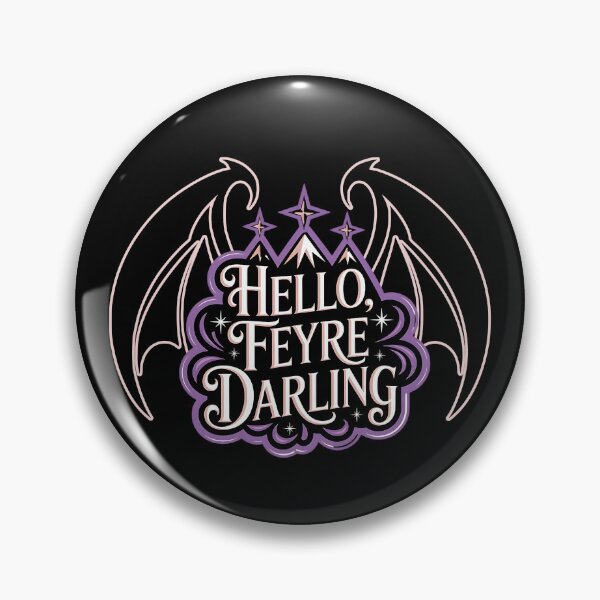 Item preview, Hello Feyre Darling Rhysand Quote  designed and sold by SoaringOwlArts.