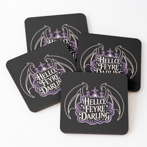 Item preview, Hello Feyre Darling Rhysand Quote  designed and sold by SoaringOwlArts.