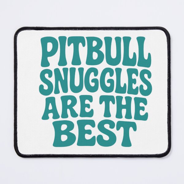 Item preview, Pitbull Snuggles are the Best Groovy Bubble Letters designed and sold by My Pitbull Place.