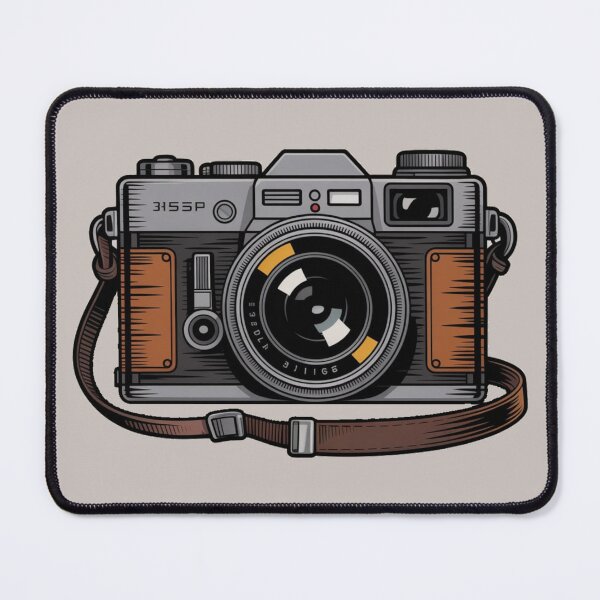 Item preview, Vintage Film Camera Retro Photography Design designed and sold by NatArtSA.