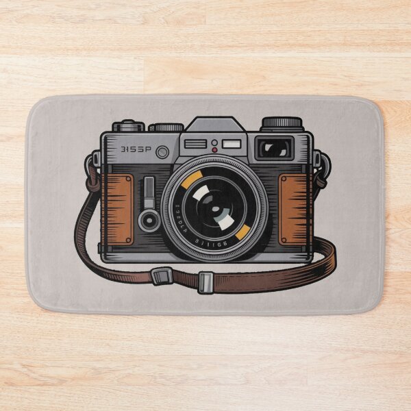 Item preview, Vintage Film Camera Retro Photography Design designed and sold by NatArtSA.