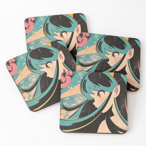 Item preview, Retro Warned Lum Invader  designed and sold by AnimeArsenalPrints.