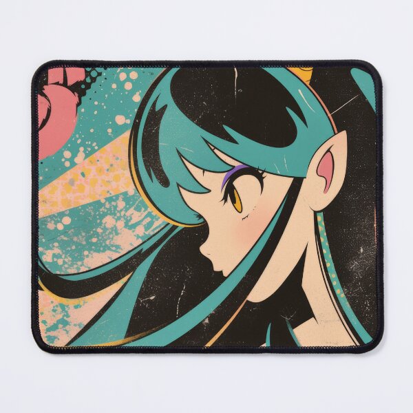 Item preview, Retro Warned Lum Invader  designed and sold by AnimeArsenalPrints.