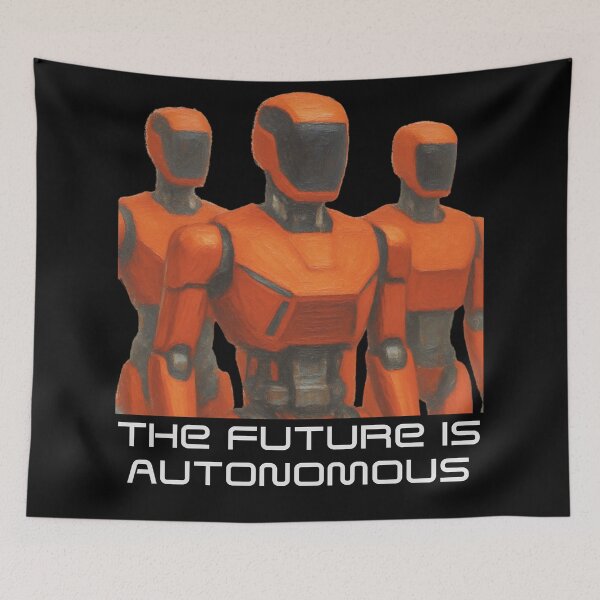 Item preview, Powered by AI Robot Design Futuristic Artificial Intelligence Tech Aesthetic Machine Learning Cyberpunk Graphic designed and sold by TEEJAMBOREE.