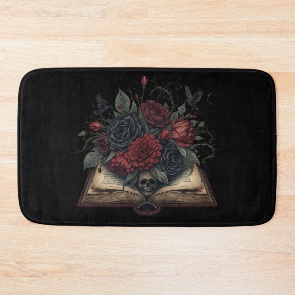 Aperçu de l'œuvre Gothic flowers and book créée et vendue par Tragedyshop.