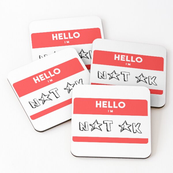 Item preview, NOT OK ASHTON - 5 Seconds of Summer designed and sold by EVXIAR.