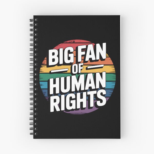Artikelvorschau, Großer Menschenrechtsfan | Retro-Regenbogen-Shirt für Gleichberechtigung und soziale Gerechtigkeit entworfen und verkauft von Milosstudio.
