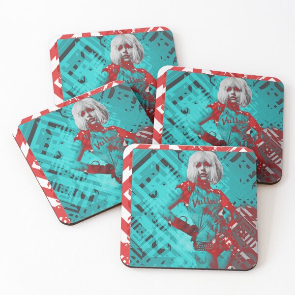 Item preview, Debbie teal&red designed and sold by aprd666.