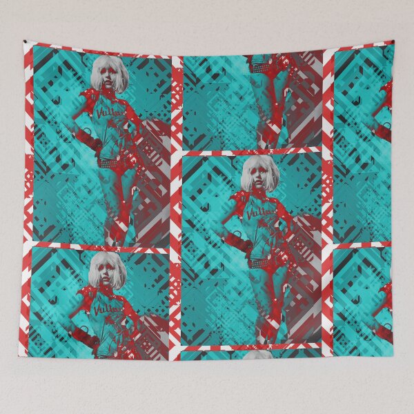 Item preview, Debbie teal&red designed and sold by aprd666.