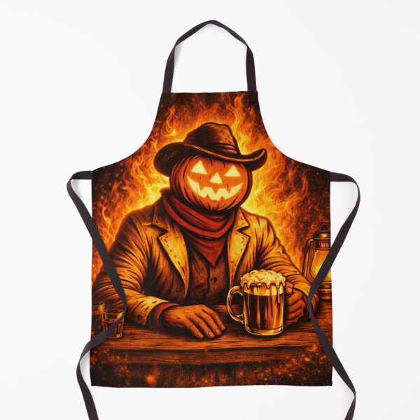 Item preview, Headless Horseman's Western Saloon – Retro Desert Night Art designed and sold by TheHorsemanRidesAgain.