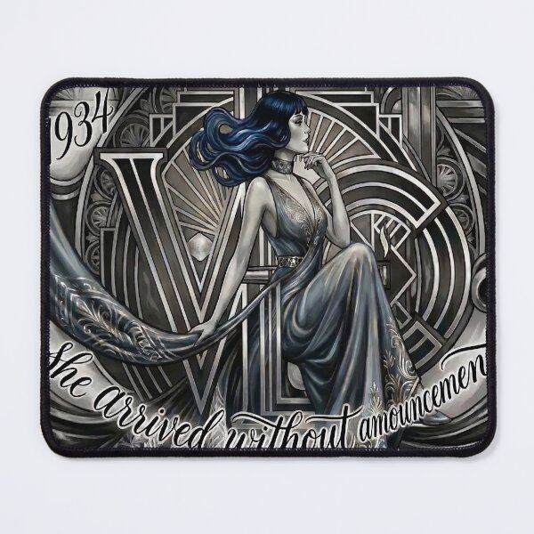 Item preview, Art Deco Woman Print | VLC 1934 | Vintage Glamour Wall Art designed and sold by Thedropartsrore.