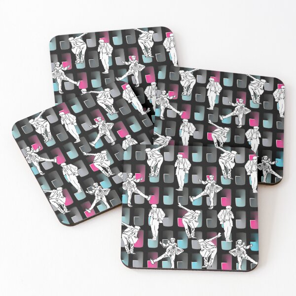 Item preview, Jhope Dances pink blue black designed and sold by LorlovesDesign.