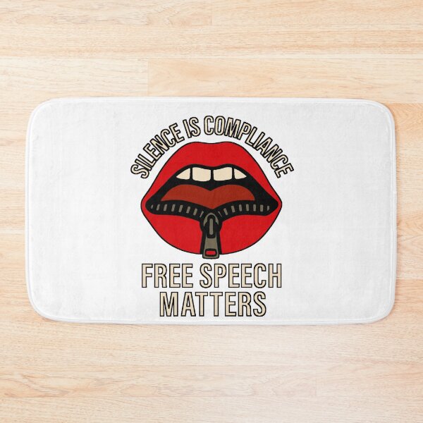 Item preview, Free speech matters silence is compliance  designed and sold by JamesDunican.