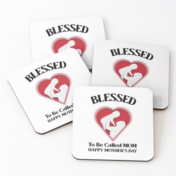 Item preview, Blessed to be called mom designed and sold by Kal-El-Tees.