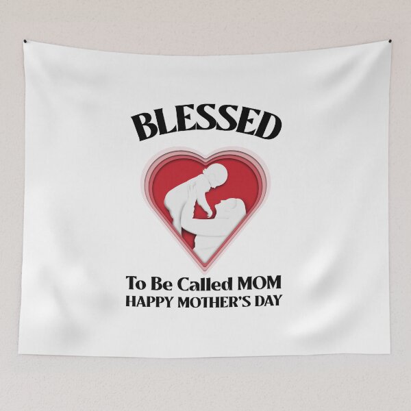 Item preview, Blessed to be called mom designed and sold by Kal-El-Tees.