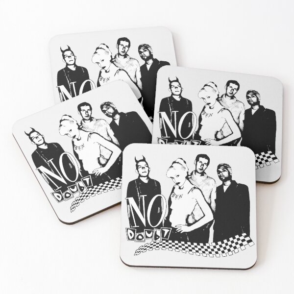 Item preview, No Doubt 90s Rock Band - Black and White Style designed and sold by Darkifun.