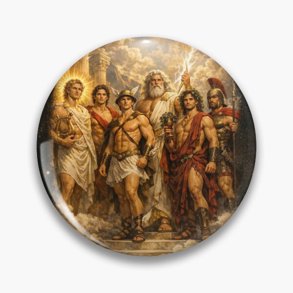 Item preview, The Gods of Olympus – Divine Pantheon Assembly 2. Olympian Council – Zeu designed and sold by MysticOzzy.