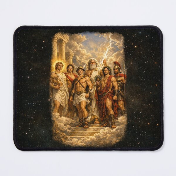 Item preview, The Gods of Olympus – Divine Pantheon Assembly 2. Olympian Council – Zeu designed and sold by MysticOzzy.
